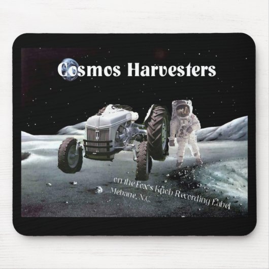 Kosmos-Erntemaschinen-Mausunterlage Mousepad (Vorne)