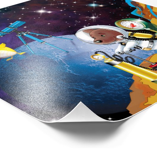 Kosmos Fotodruck (Ecke)