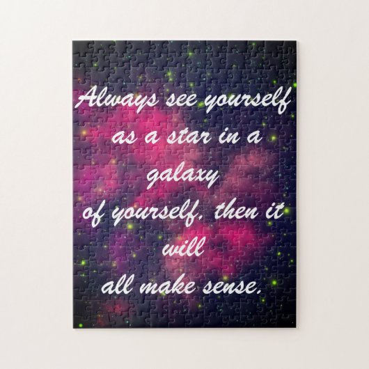 Kosmos Galaxy Universum Puzzle (Vertikal)