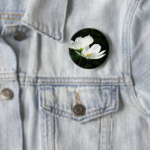 Kosmos-Gänseblümchen-Blumen Button (Beispiel)