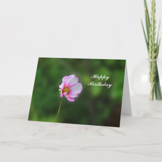 Kosmos-Geburtstags-Karte Karte (Vorderseite)