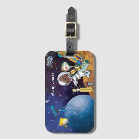 Kosmos Gepäckanhänger (Vorderseite Vertikal)