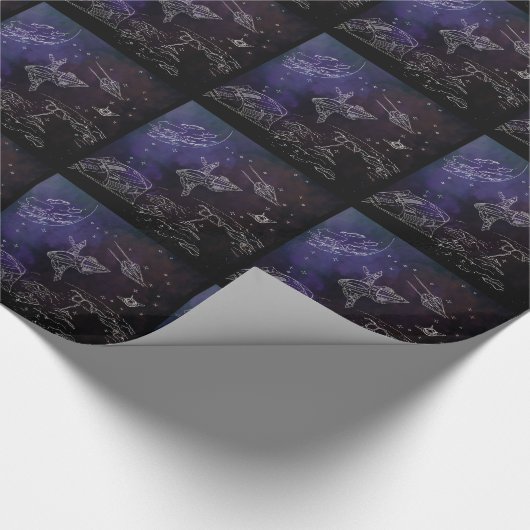 Kosmos Geschenkpapier (Ecke)