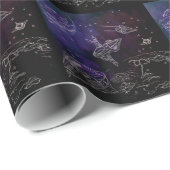 Kosmos Geschenkpapier (Rolleneckpunkt)