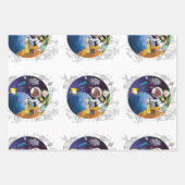 Kosmos Geschenkpapier Set (Vorderseite 3)