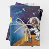 Kosmos Geschenkpapier Set (Beispiel)