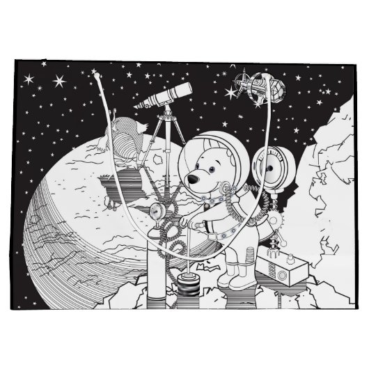 Kosmos Große Geschenktüte (Rückseite)