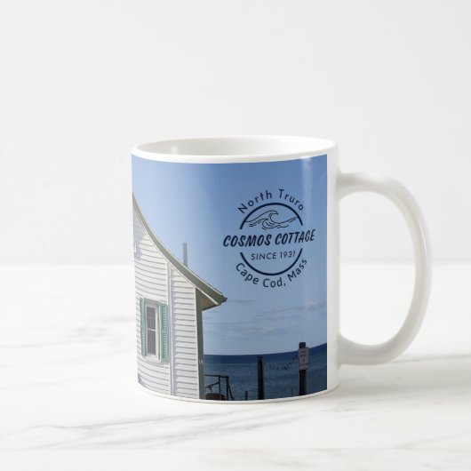 Kosmos-Hütte-Tasse mit Logo Kaffeetasse (Rechts)