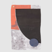 Kosmos II Golfhandtuch (Vorderseite)