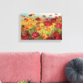 Kosmos im Feld Leinwanddruck (Insitu (Wohnzimmer))