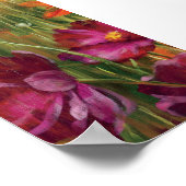 Kosmos im Feld Poster (Ecke)