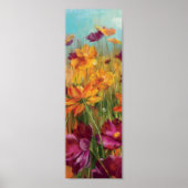 Kosmos im Feld Poster (Vorne)