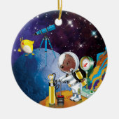 Kosmos Keramik Ornament (Vorne)