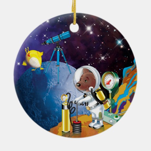 Kosmos Keramik Ornament (Hinten)