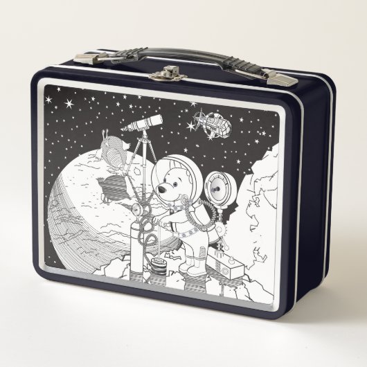 Kosmos Metall Brotdose (Vorderseite)