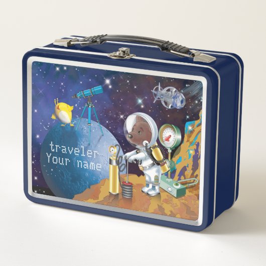 Kosmos Metall Brotdose (Vorderseite)