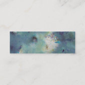 Kosmos. Mini Visitenkarte (Rückseite)