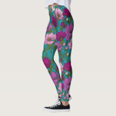 Kosmos-Mix auf blau Leggings (Links)
