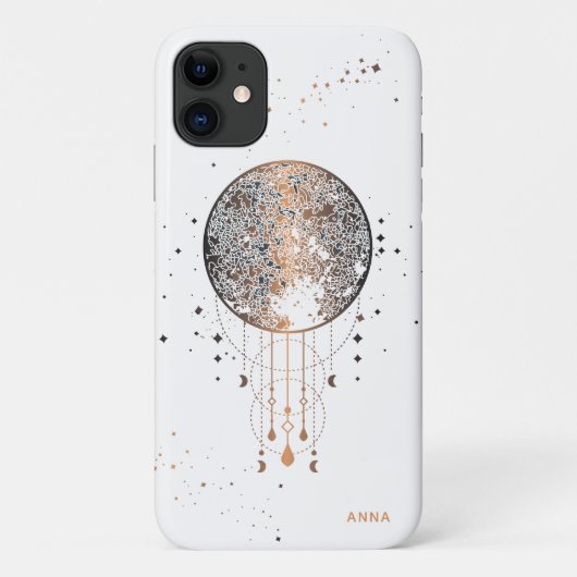 *~* Kosmos Moon Shaman Lunar Universum Case-Mate iPhone Hülle (Rückseite)