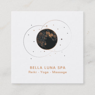 *~* Kosmos Moon Universe Lunar Shaman Stars Quadratische Visitenkarte