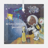 Kosmos Ornament Aus Glas (Vorderseite)