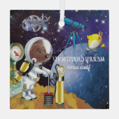 Kosmos Ornament Aus Glas (Rückseite)