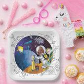 Kosmos Pappteller (Party)