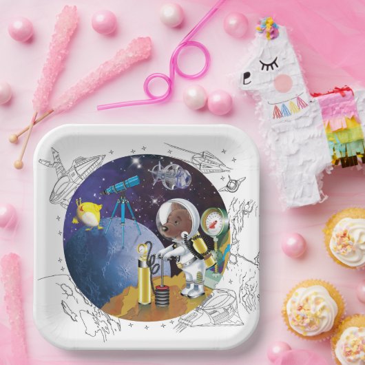 Kosmos Pappteller (Party)