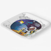 Kosmos Pappteller (Gewinkelt)