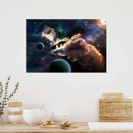 Kosmos Poster (Küche)