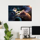 Kosmos Poster (Heimbüro)