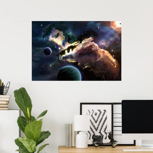 Kosmos Poster (Heimbüro)