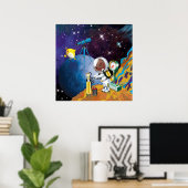 Kosmos Poster (Heimbüro)