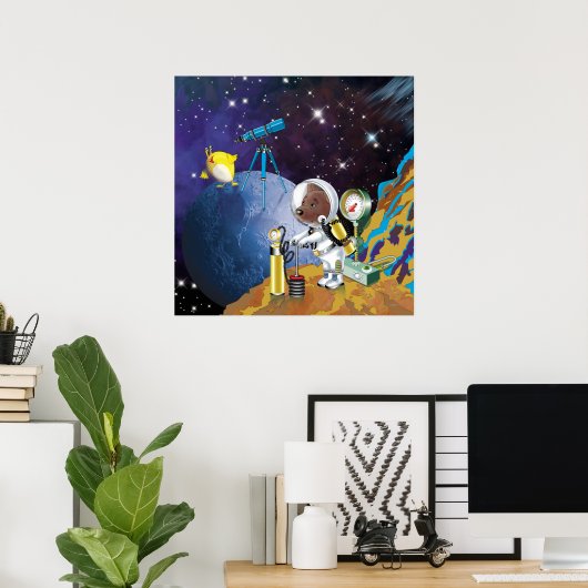 Kosmos Poster (Heimbüro)