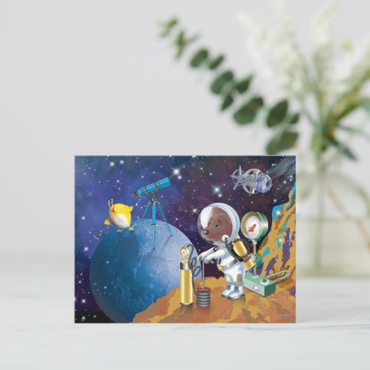 Kosmos Postkarte (Stehend Vorderseite)