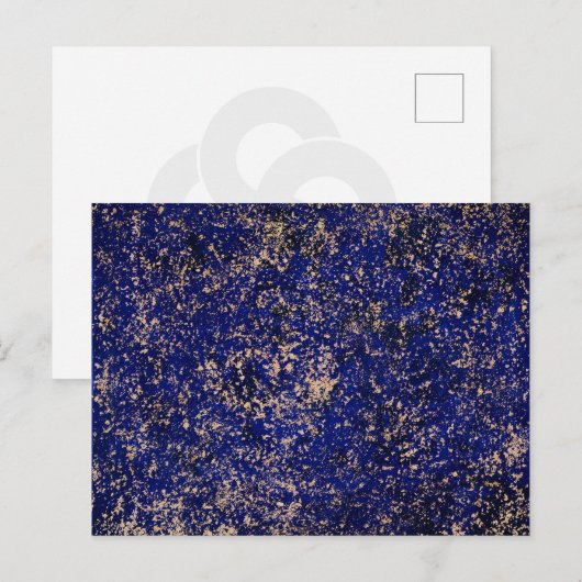 Kosmos Postkarte (Vorne/Hinten)