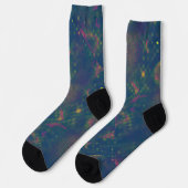 Kosmos Socken (Linkes Detail)