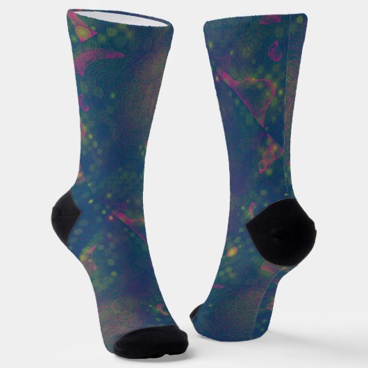 Kosmos Socken (Gewinkelt)