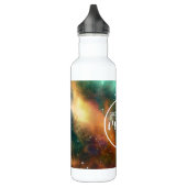 Kosmos Space Galaxy Gute Bilder nur Zitat Edelstahlflasche (Links)