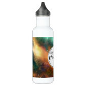 Kosmos Space Galaxy Gute Bilder nur Zitat Edelstahlflasche (Links)