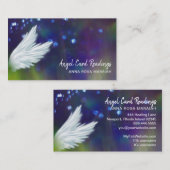 *~* Kosmos Sterne Galaxy Angel Wings Universe Visitenkarte (Vorne/Hinten)