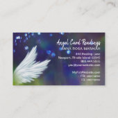 *~* Kosmos Sterne Galaxy Angel Wings Universe Visitenkarte (Rückseite)