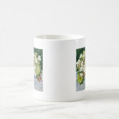 Kosmos und Hydrangeas in einem chinesischen Vase Kaffeetasse (Mittel)
