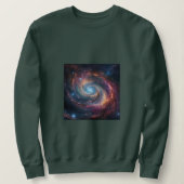 Kosmos und Planet-Sweatshirt Sweatshirt (Design vorne)