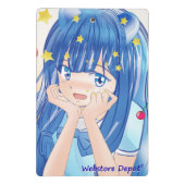 Kosmos/Viola-Zwischenablage Mini Klemmbrett (Rückseite)