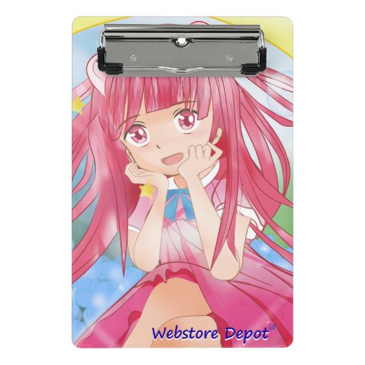 Kosmos/Viola-Zwischenablage Mini Klemmbrett (Vorderseite)