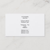 Kosmos Visitenkarte (Rückseite)