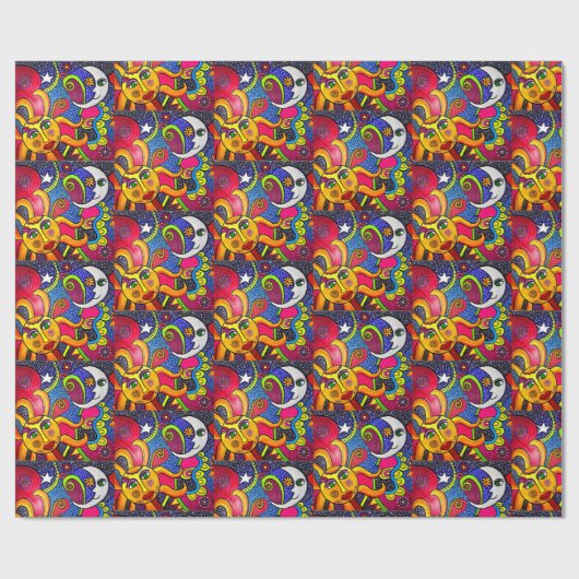 Kosmos Wrapping Paper Geschenkpapier (Flach)