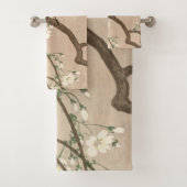 Koson Bird Chickadee Songbird Badhandtuch Set (Insitu)