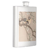 Koson Bird Chickadee Songbird Flachmann (Rechts)